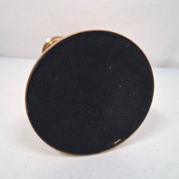 Brass Lighthouse Decor Striped Coastal Ocean Beach House Maritime Tower 10" - Picture 10 of 10